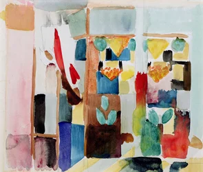 Kinder beim Gemüsehändler I, 1913